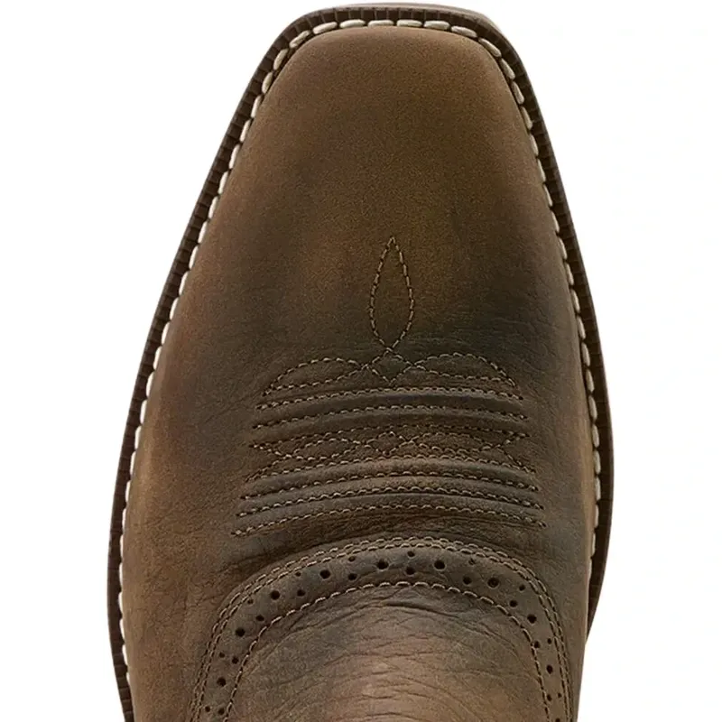 Ariat Hybrid Roughstock Antler Men's Western Boots - Wild Taupe-5