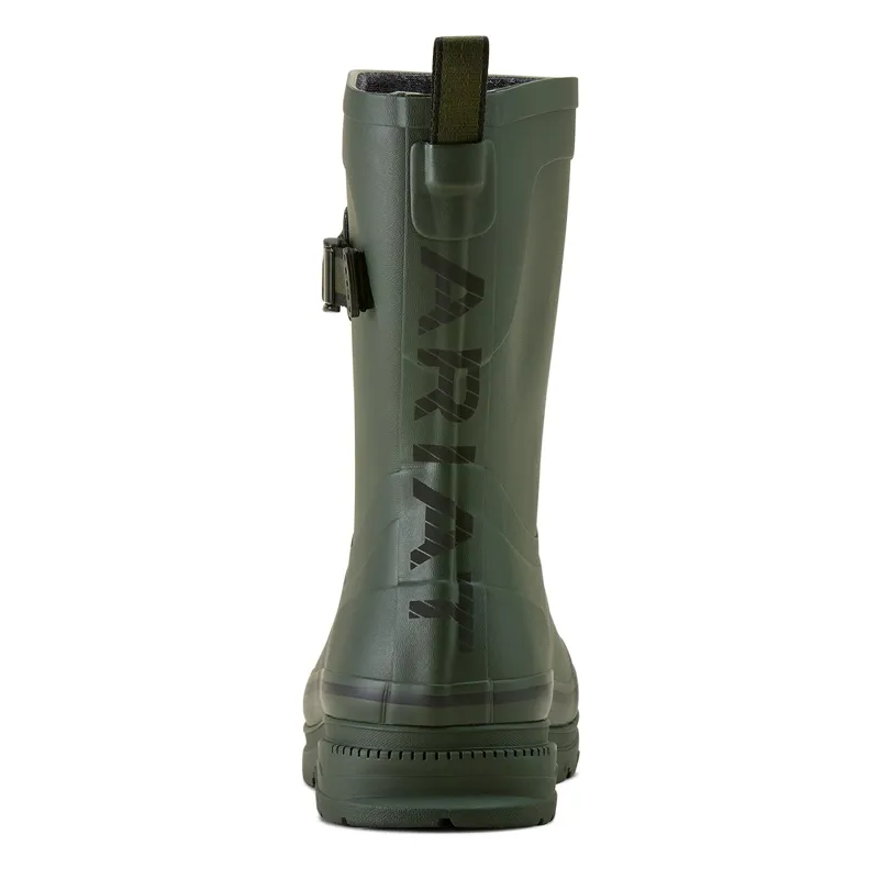 Ariat Kelmarsh Mid Women's Short Rain Boots - Dark Olive-1