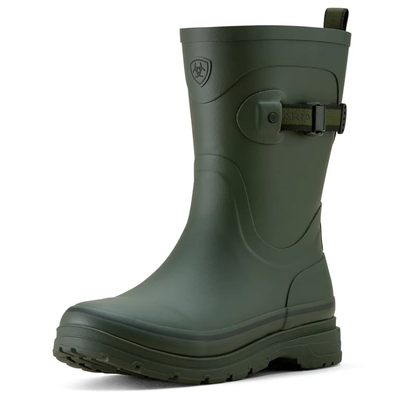 Ariat Kelmarsh Mid Women's Short Rain Boots - Dark Olive