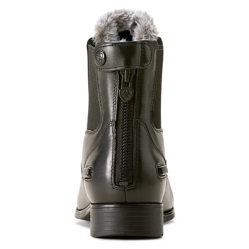 Ariat Kendall Women's Sherpa Back Zip Paddock Boots - Black-1