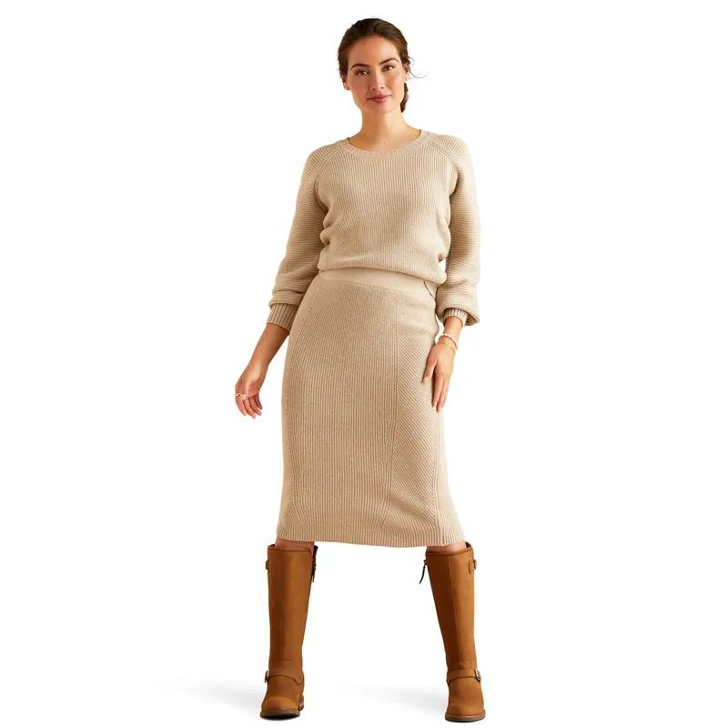 Ariat Country Malvern Womens Skirt - Oatmeal-3