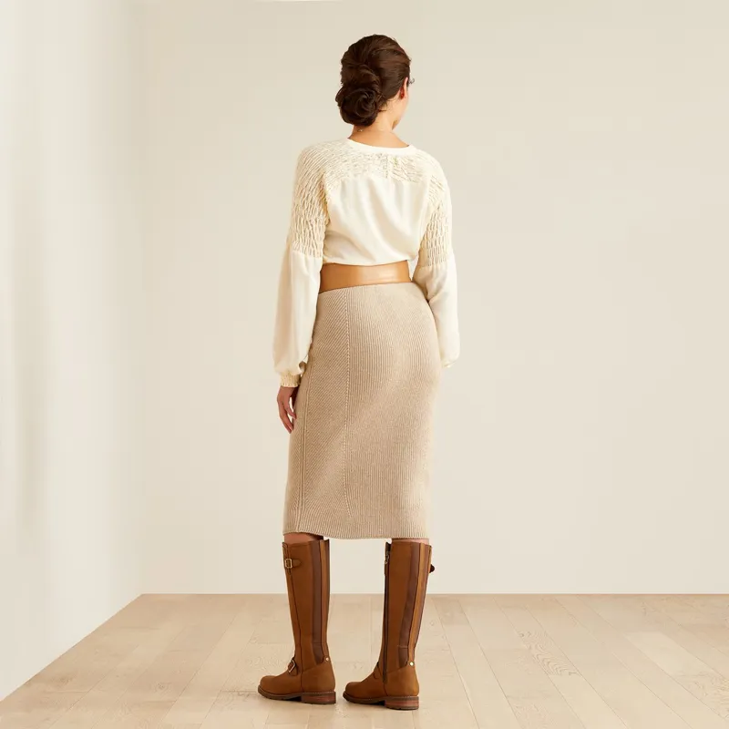 Ariat Country Malvern Womens Skirt - Oatmeal-1
