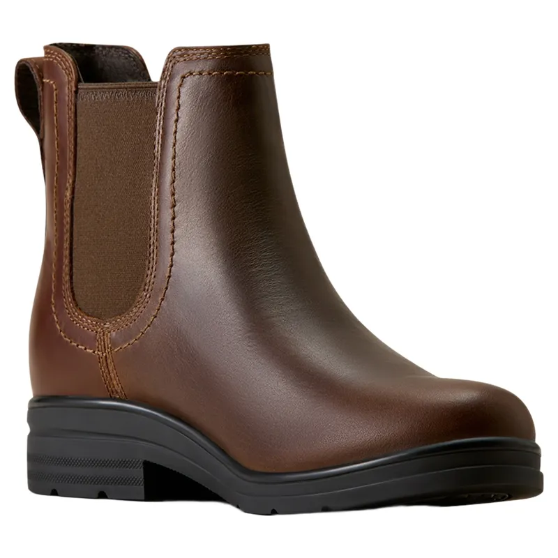 Ariat Langley Women's Waterproof Chelsea Boots - Tobacco Brown-8