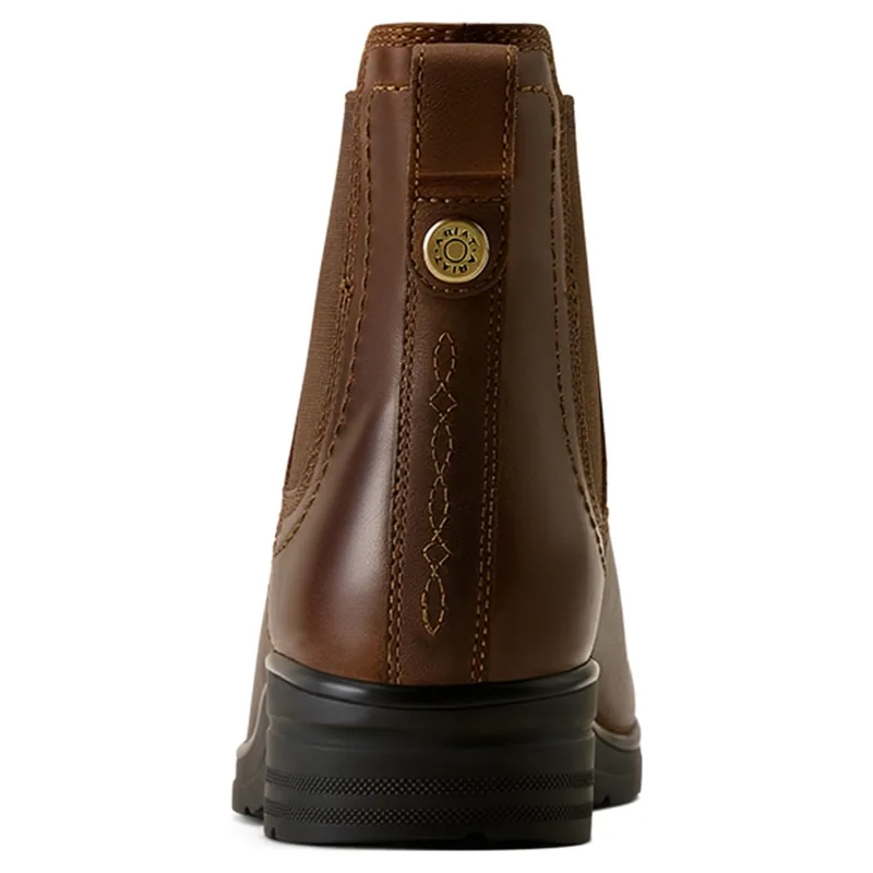 Ariat Langley Women's Waterproof Chelsea Boots - Tobacco Brown-6