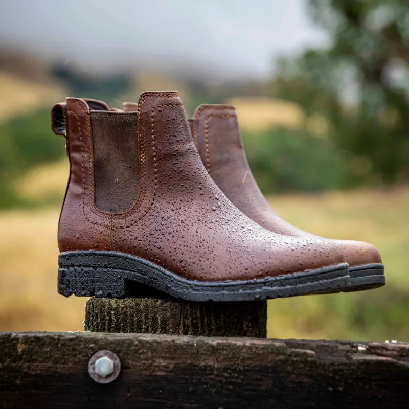 Ariat Langley Women's Waterproof Chelsea Boots - Tobacco Brown-3