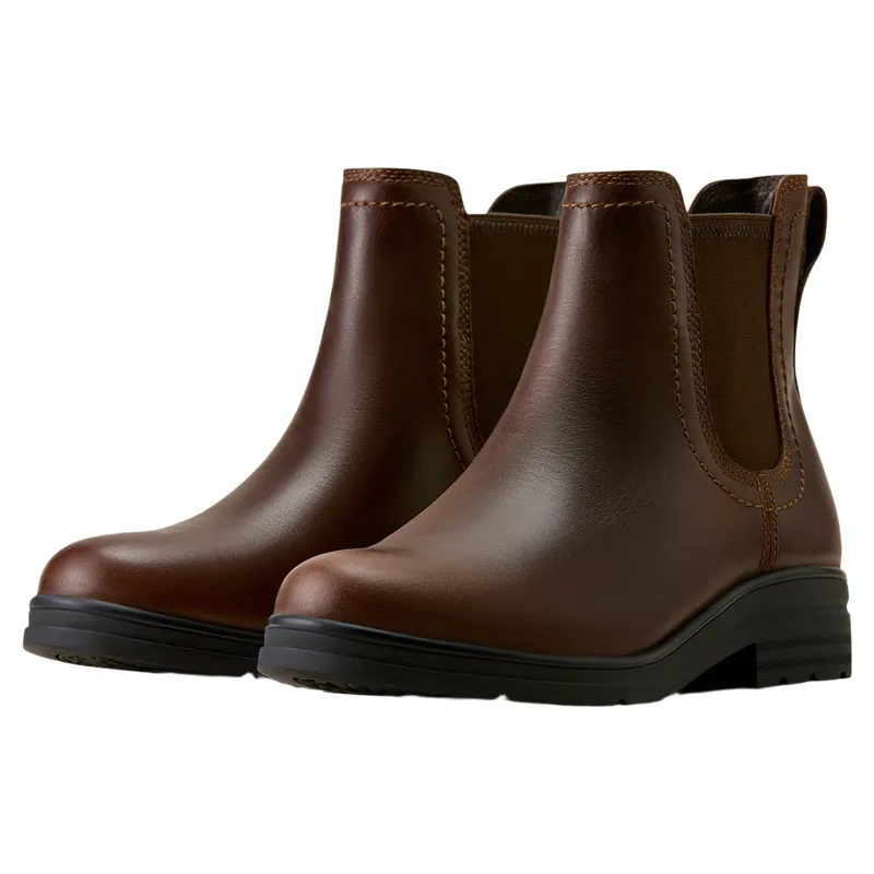 Ariat Langley Women's Waterproof Chelsea Boots - Tobacco Brown-1