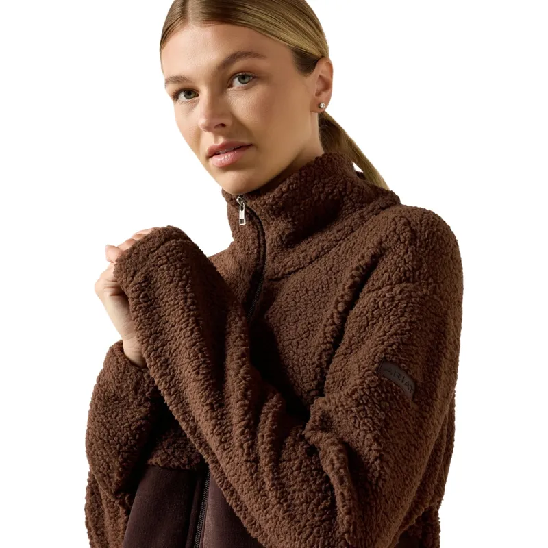 Ariat Laviolette Women's Full Zip Jacket - Chocolate Plum-2
