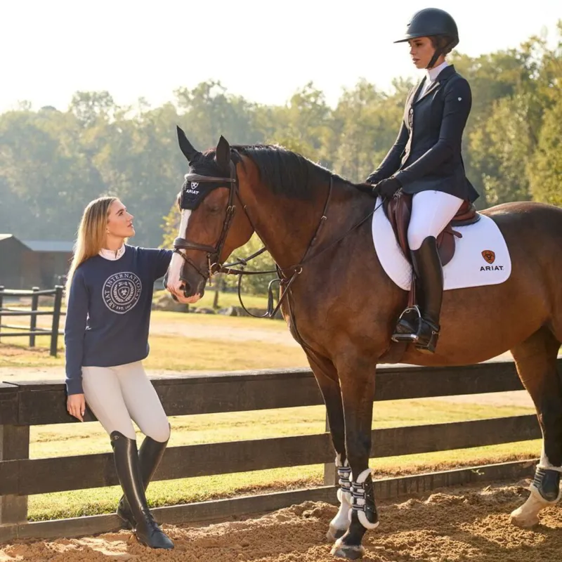 Ariat Allure Womens Show Coat - Navy Eclipse-7