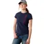Ariat Vertical Logo Youth Tee - Navy Team / Red