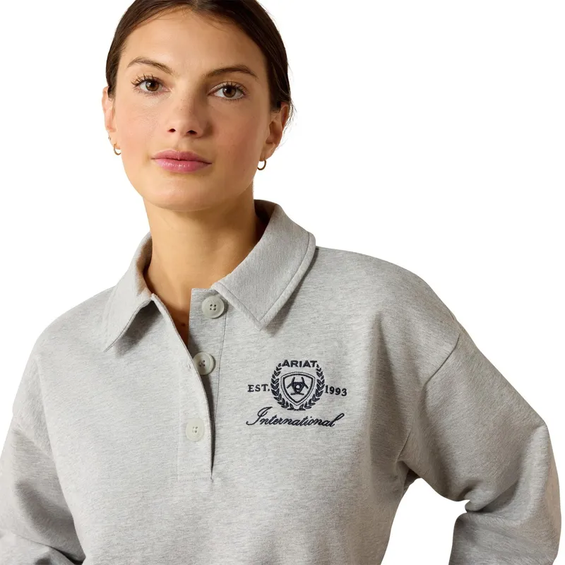 Ariat Lovett Women's Sweatshirt - Heather Grey-2