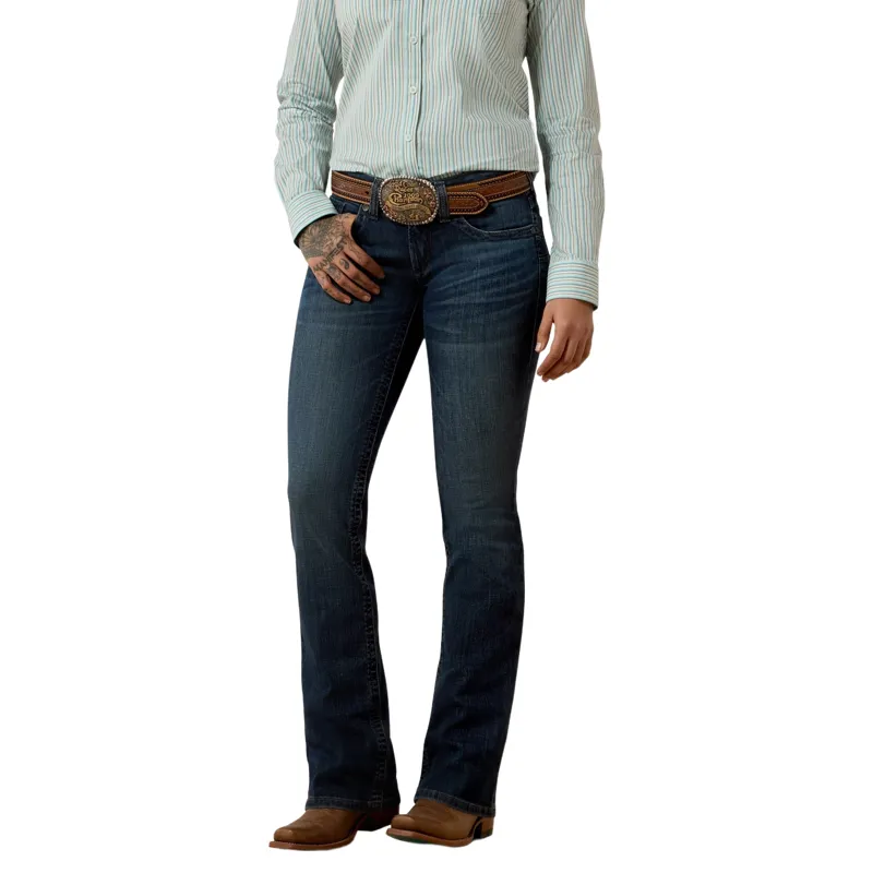 Ariat Luisa Women's Mid Rise Boot Cut Jeans - Pasenda-2