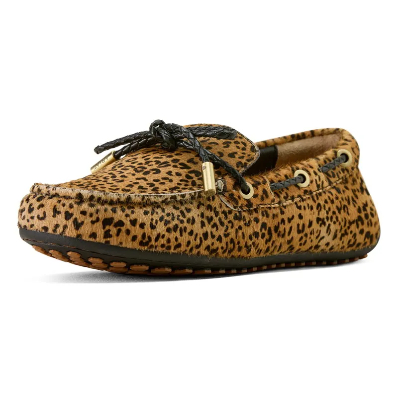 Ariat Margot Women's Driving Moccasins - Mini Cheetah Hair On