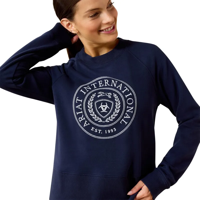 Ariat Martine Women's Sweatshirt - Navy-2