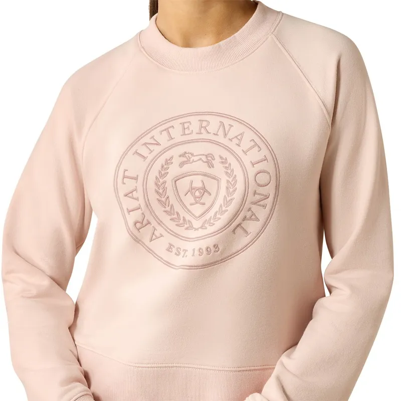 Ariat Martine Womens Sweatshirt - Sepia-2
