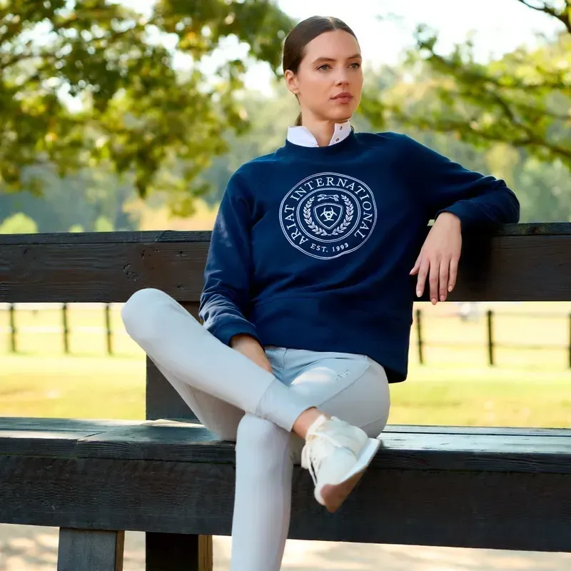Ariat Martine Women's Sweatshirt - Navy-4