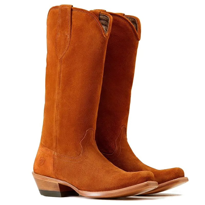 Ariat Memphis Women's Tall Western Boots - Penny Roughout-6