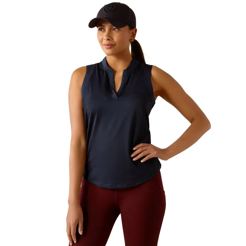 Ariat Mesa Women's Sleeveless Base Layer - Navy Eclipse