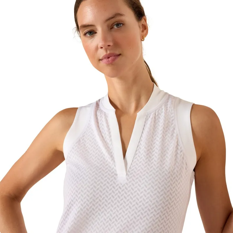Ariat Mesa Women's Sleeveless Base Layer - White-2