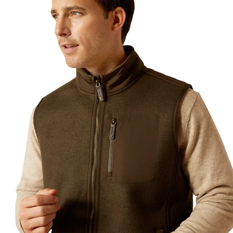 Ariat Country Millbrae Mens Vest - Earth-2