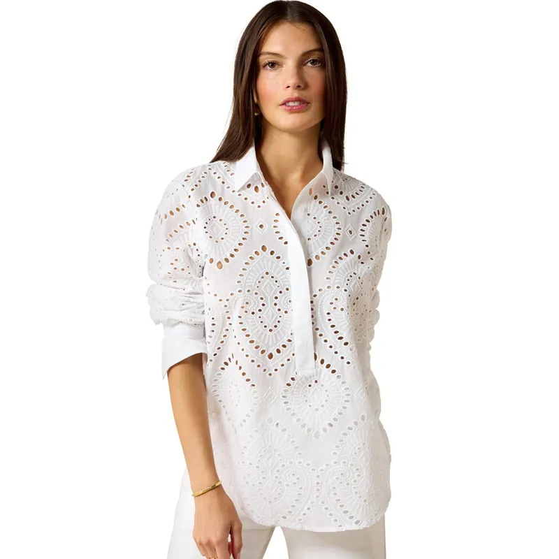 Ariat Country Millington Women's Blouse - White
