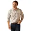 Ariat Country Napa Men's Long Sleeve Shirt - Tan Check