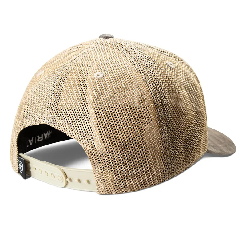 Ariat Men's Patriot Flag Trucker Cap - Brown-1