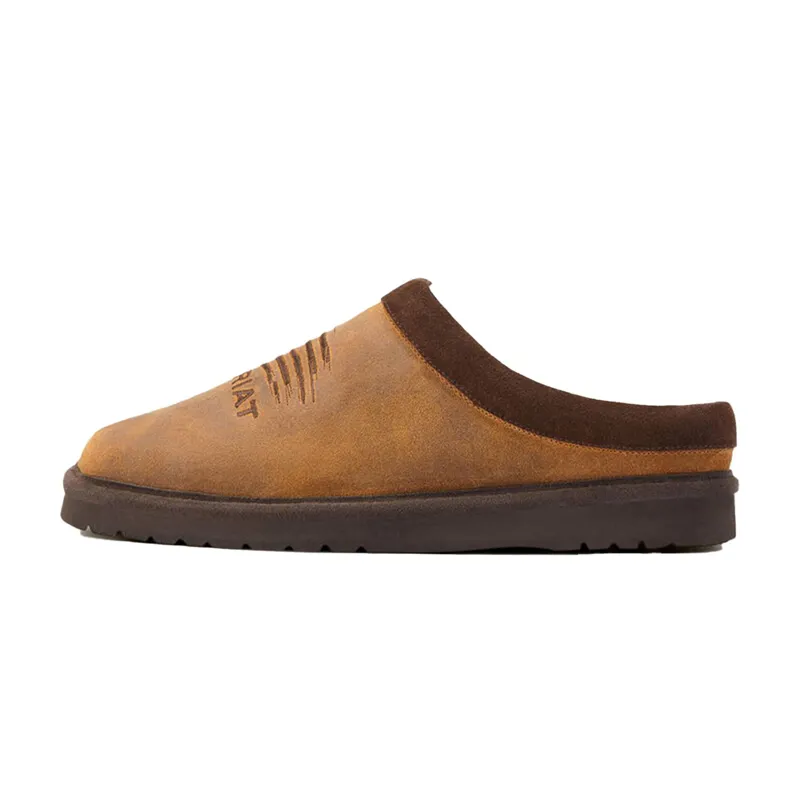 Ariat Patriot Men's Square Toe Slippers - Dusty Brown-2