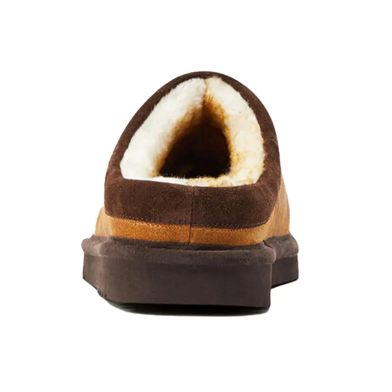 Ariat Patriot Men's Square Toe Slippers - Dusty Brown-5