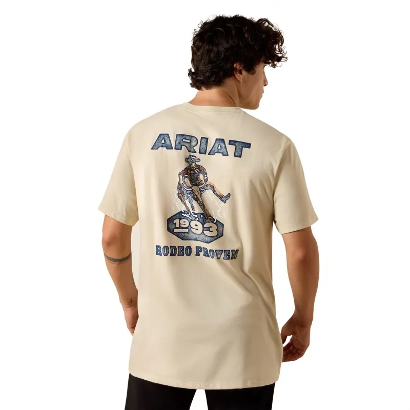 Ariat Proven Stamp Men's Classic Fit Tee - Natural