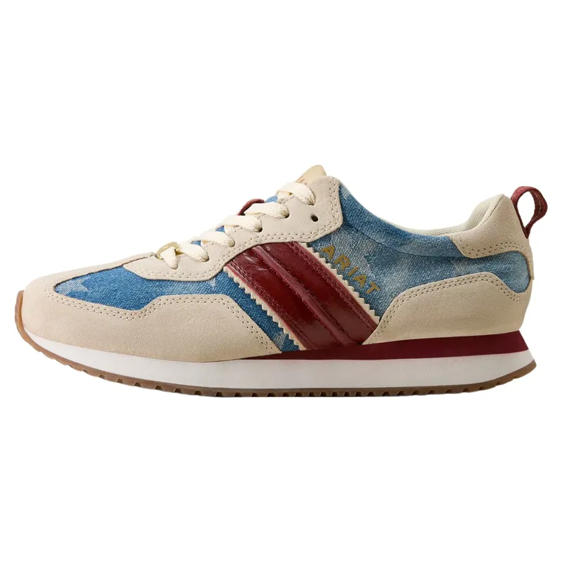Ariat Ranch Runner Womens Sneakers - Patriotic-7