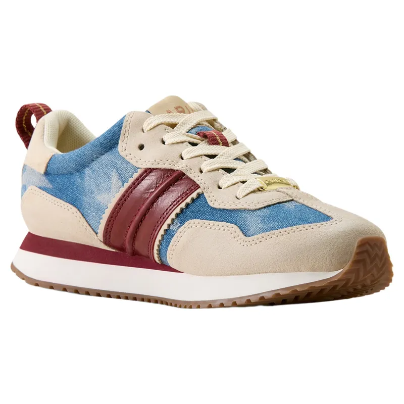 Ariat Ranch Runner Womens Sneakers - Patriotic-4