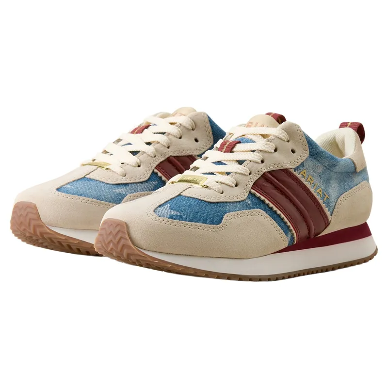 Ariat Ranch Runner Womens Sneakers - Patriotic-1