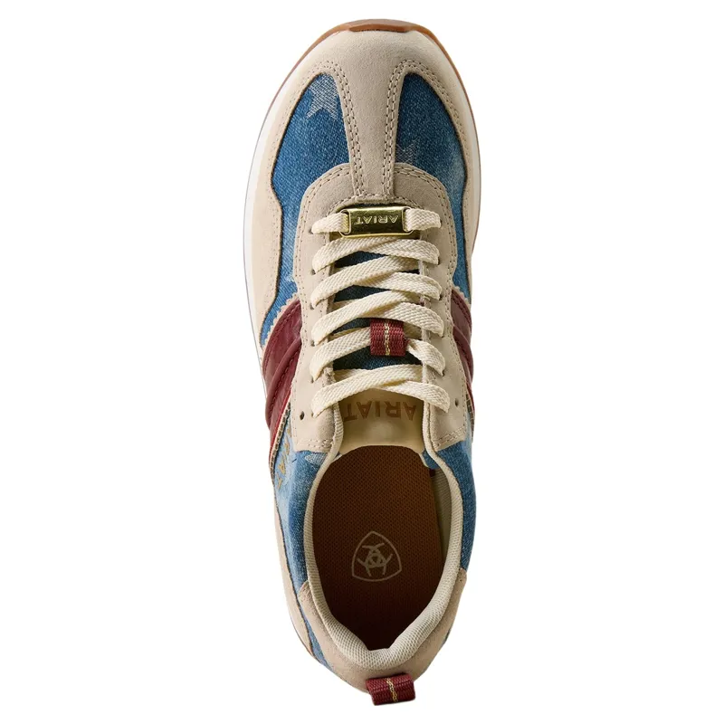 Ariat Ranch Runner Womens Sneakers - Patriotic-2