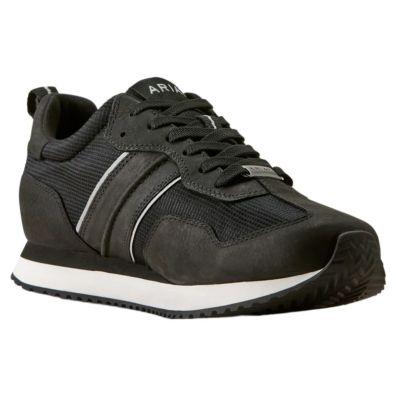 Ariat Ranch Runner Waterproof Men's Sneakers - Black-4