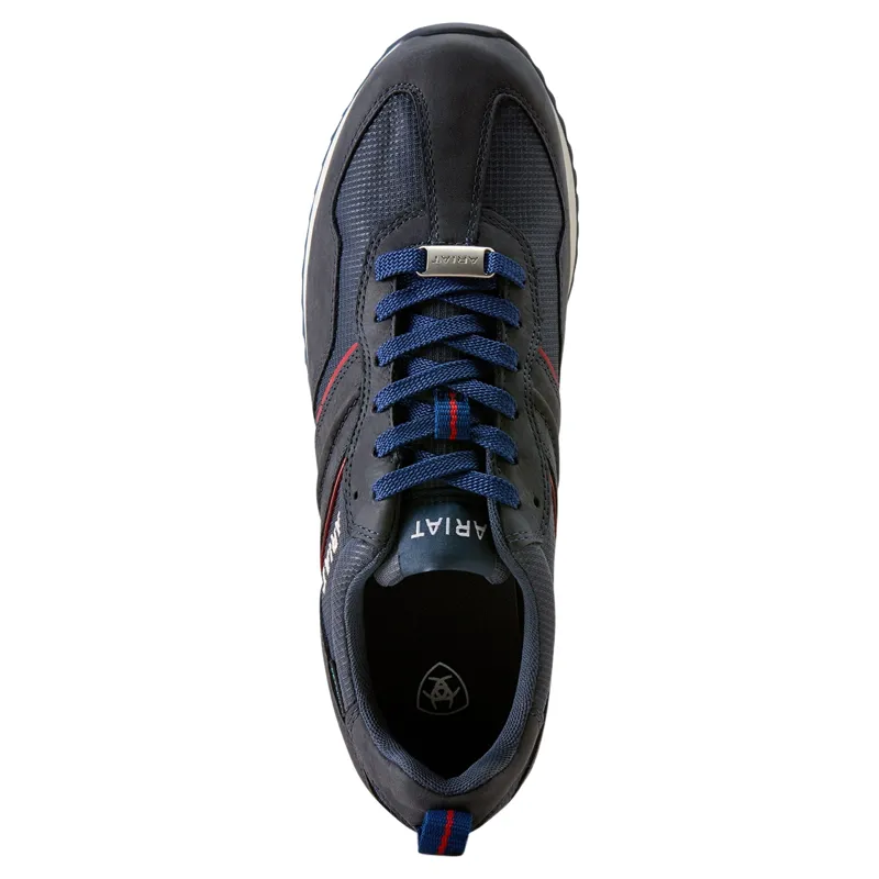 Ariat Ranch Runner Waterproof Men's Sneakers - Navy-6