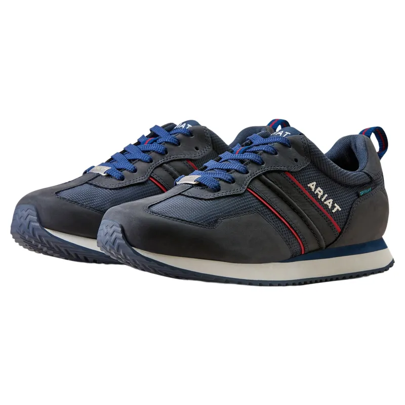 Ariat Ranch Runner Waterproof Men's Sneakers - Navy-1
