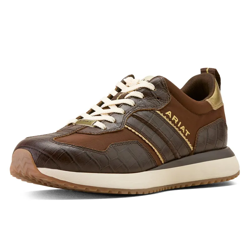 Ariat Ranch Runner Womens Sneakers - Aged Tan