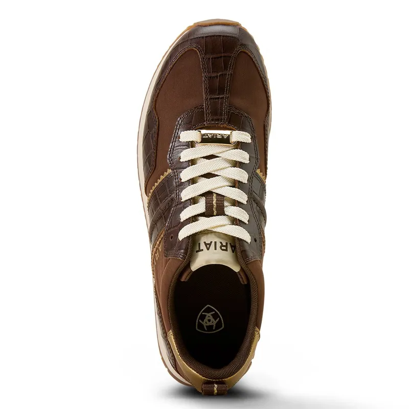 Ariat Ranch Runner Womens Sneakers - Aged Tan-2