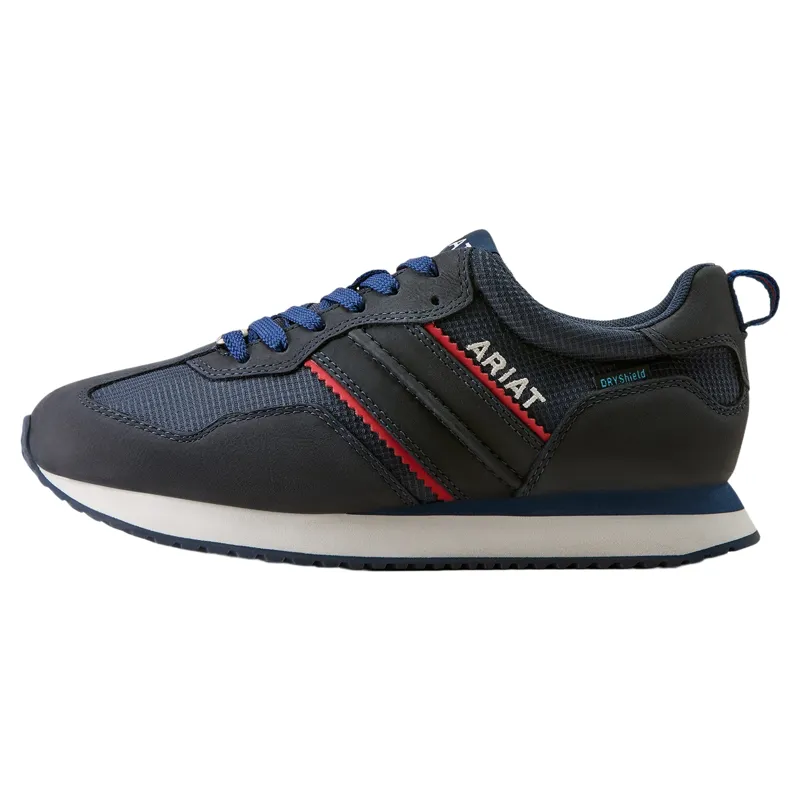 Ariat Ranch Runner Waterproof Womens Sneakers - Navy-6