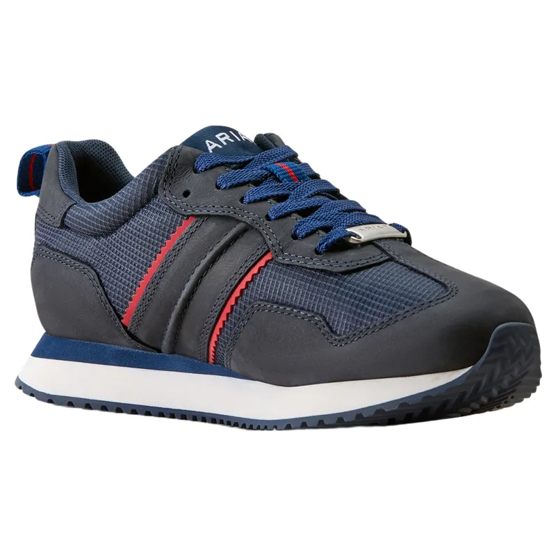 Ariat Ranch Runner Waterproof Womens Sneakers - Navy-5