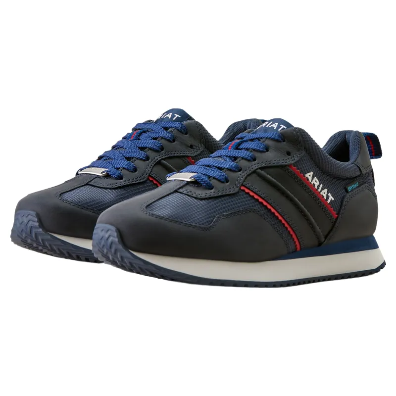 Ariat Ranch Runner Waterproof Womens Sneakers - Navy-2