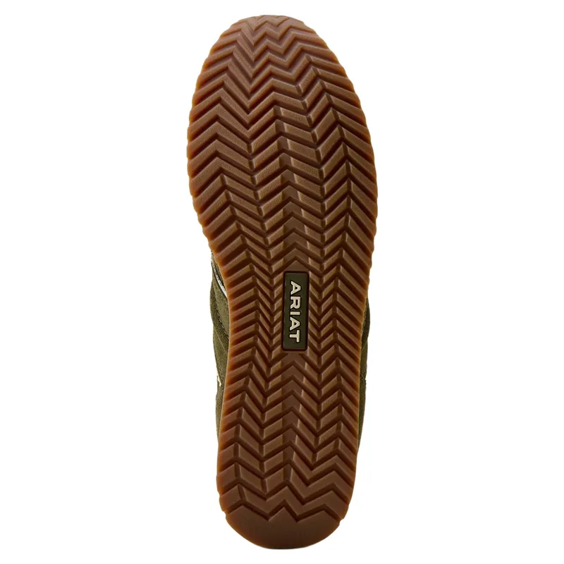 Ariat Ranch Runner Waterproof Womens Sneakers - Olive Night-8