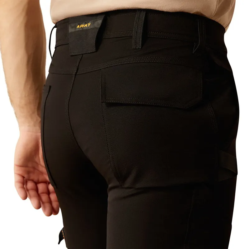 Ariat Rebar Cordura M7 Slim Dynamic Utility Mens Work Pants - Black-5