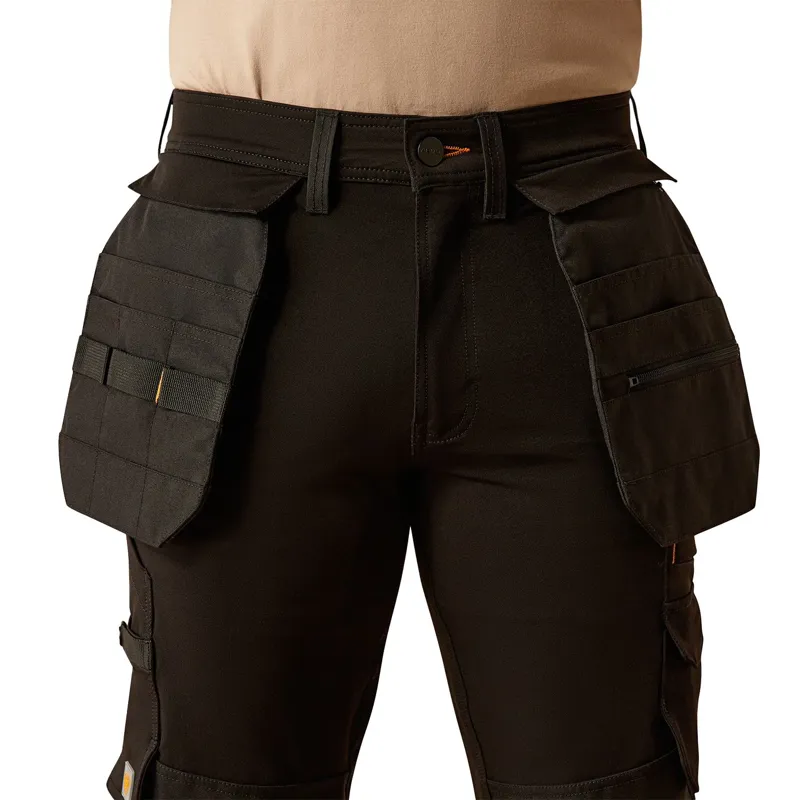 Ariat Rebar Cordura M7 Slim Dynamic Utility Mens Work Pants - Black-6