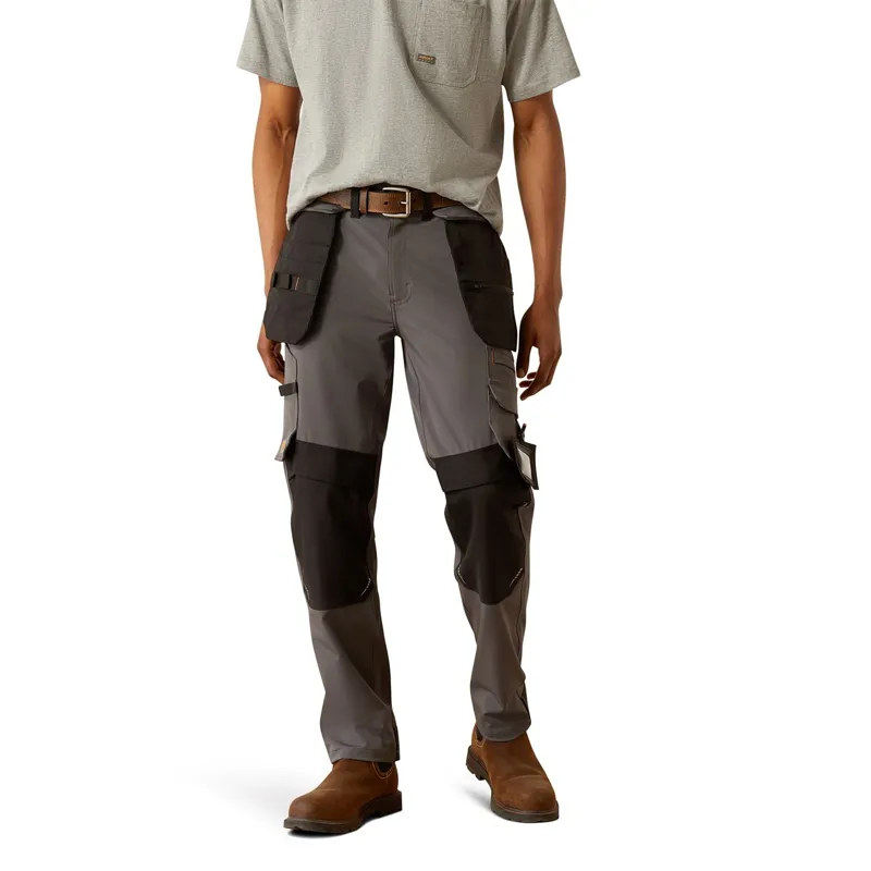 Ariat Rebar Cordura M7 Slim Dynamic Utility Straight Pants - Charcoal