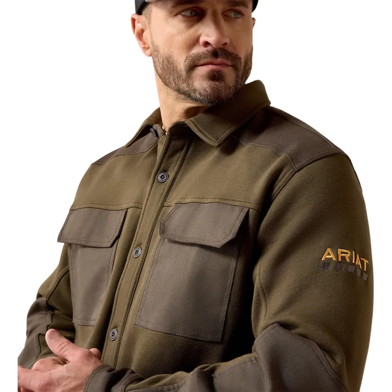 Ariat Rebar Workman Duracanvas Men's Shirt Jacket - Earth-2