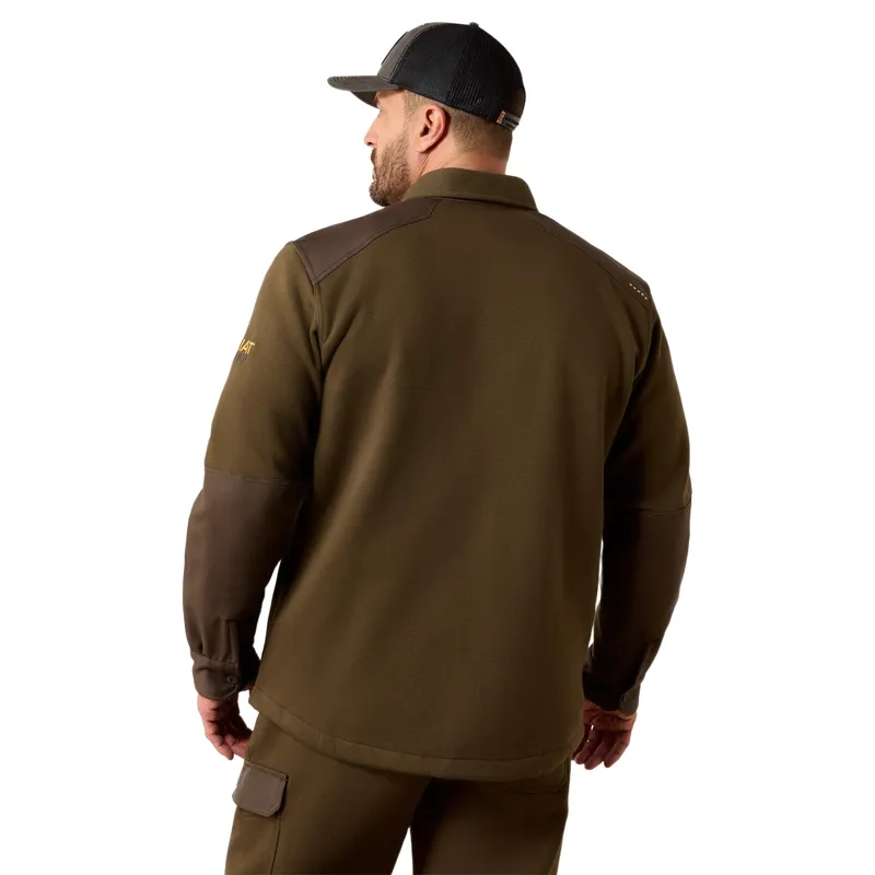 Ariat Rebar Workman Duracanvas Men's Shirt Jacket - Earth-1