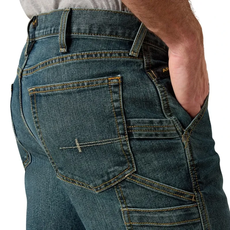 Ariat Rebar M7 Workhorse Slim DuraStretch Straight Leg Jean - McCoy-4