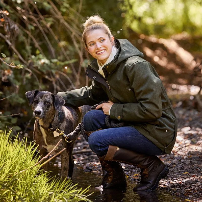 Ariat Rhodium H2O Womens Insulated Parka Jacket - Rosin-2
