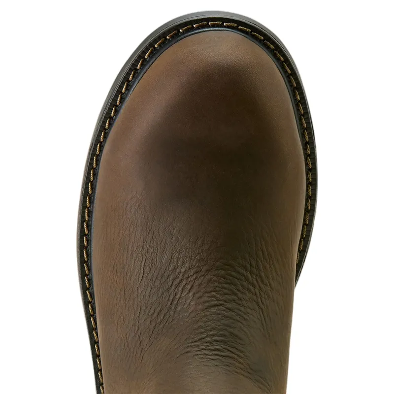 Ariat Riveter Chelsea Waterproof Women's Work Boots - Dark Brown-4
